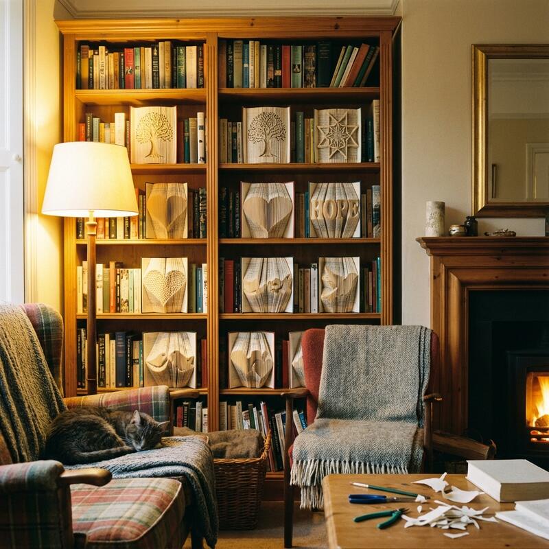 Michael Park's book folding work